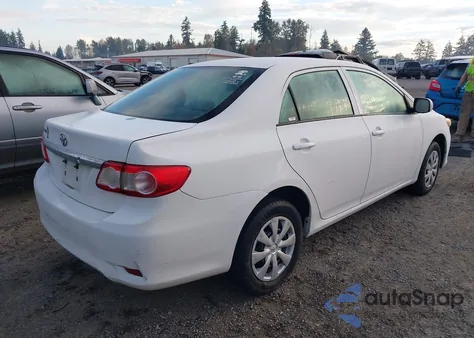 2013 Toyota Corolla L z USA, uszkodzony, nr VIN 5YFBU4EE6DP203592